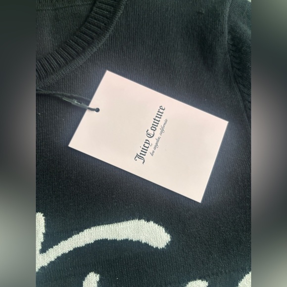 Juicy Couture Black Sweater Size Small - Picture 5 of 7